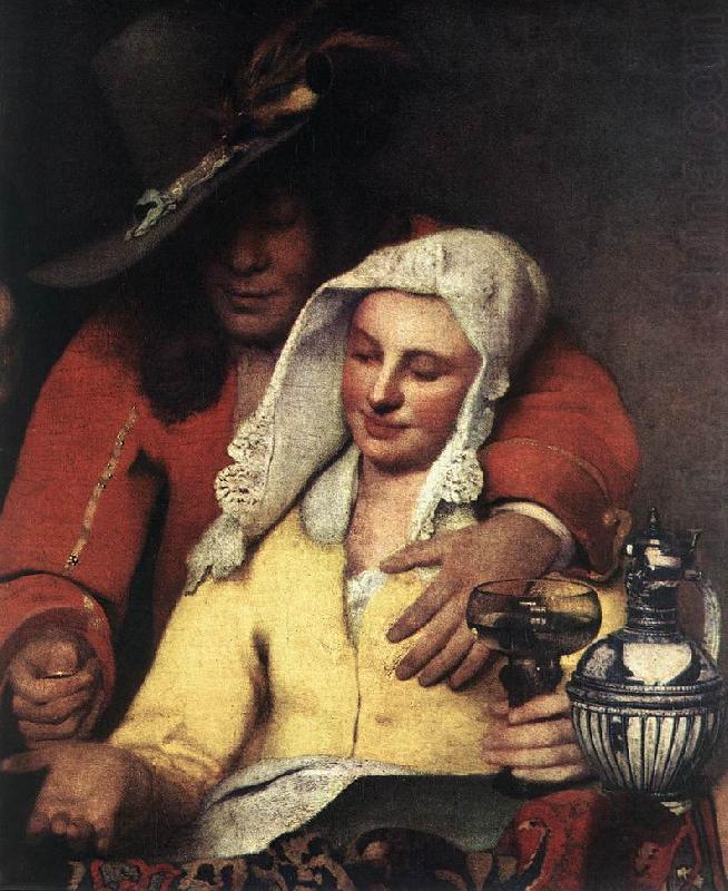 The Procuress (detail) wer, VERMEER VAN DELFT, Jan